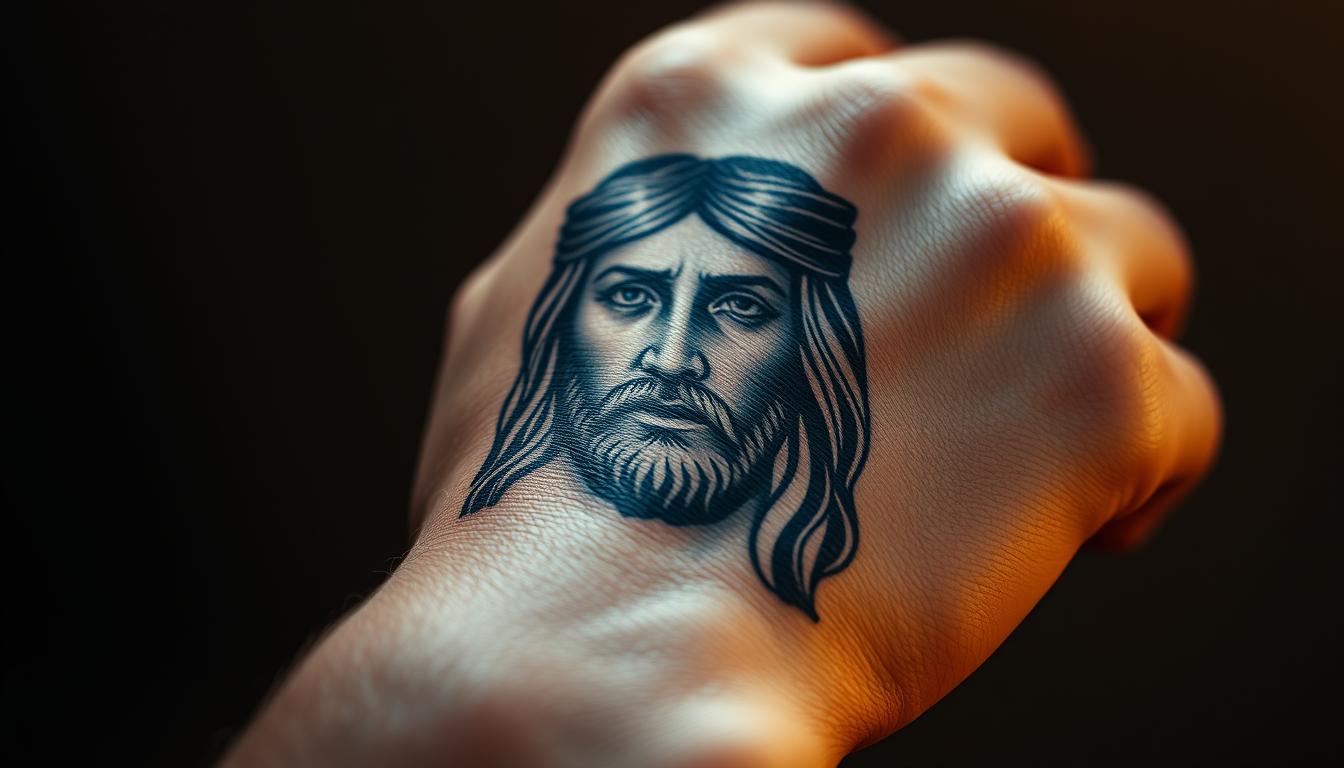 jesus tattoo