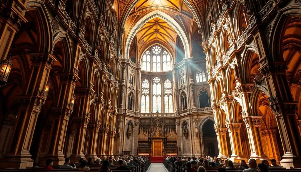Historic sanctuary architectural design