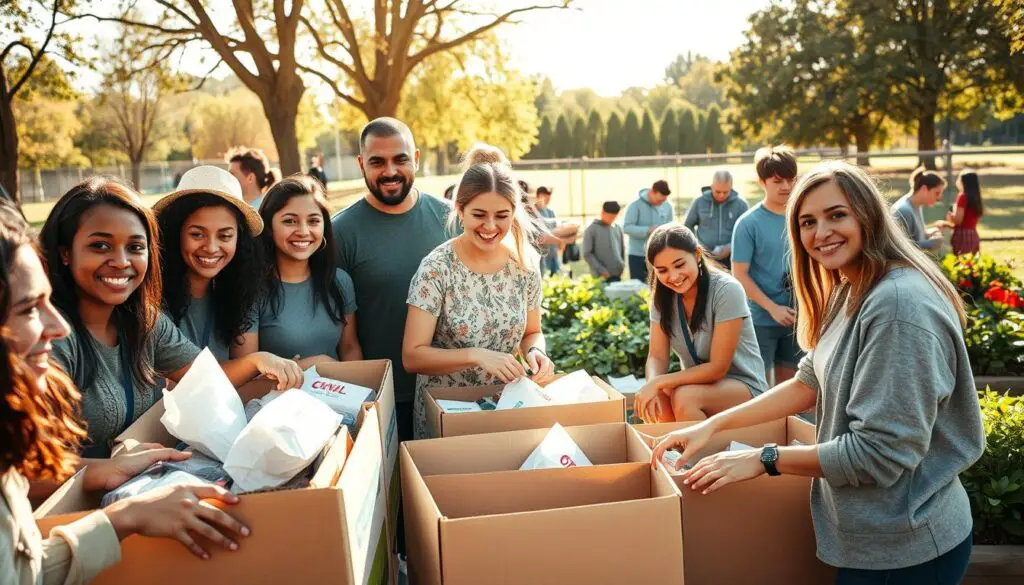 community service volunteers