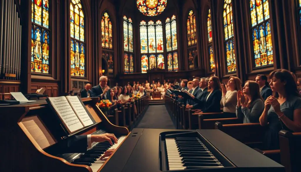 inspiring worship service music