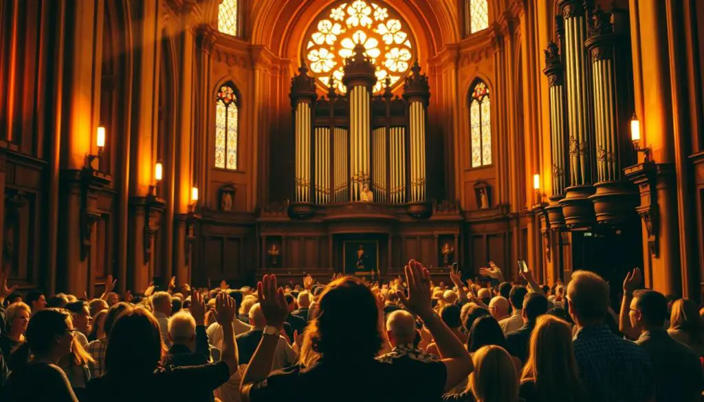 inspiring worship services