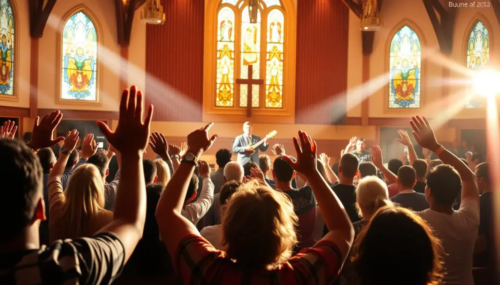 interactive worship services