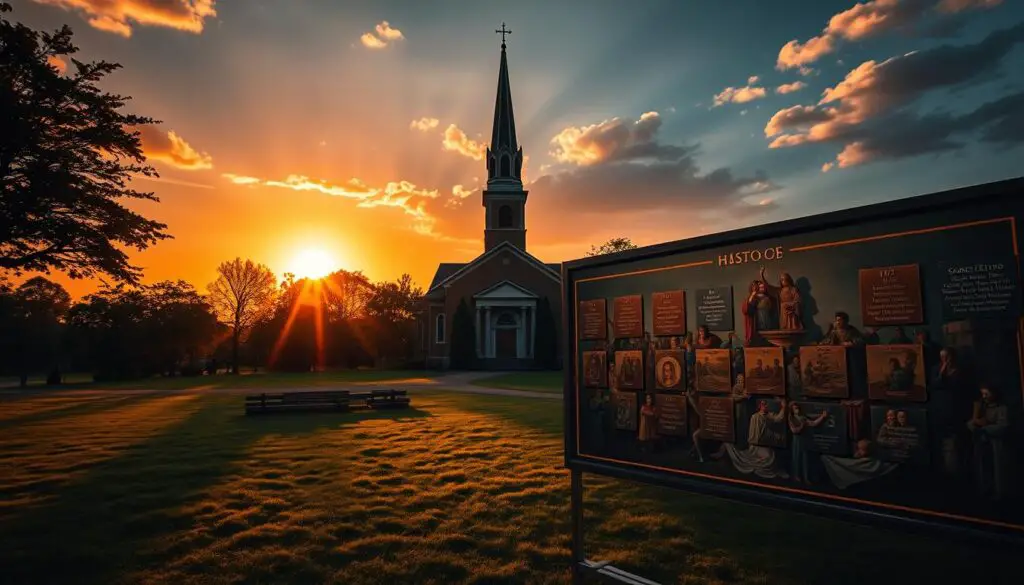 local church heritage timeline