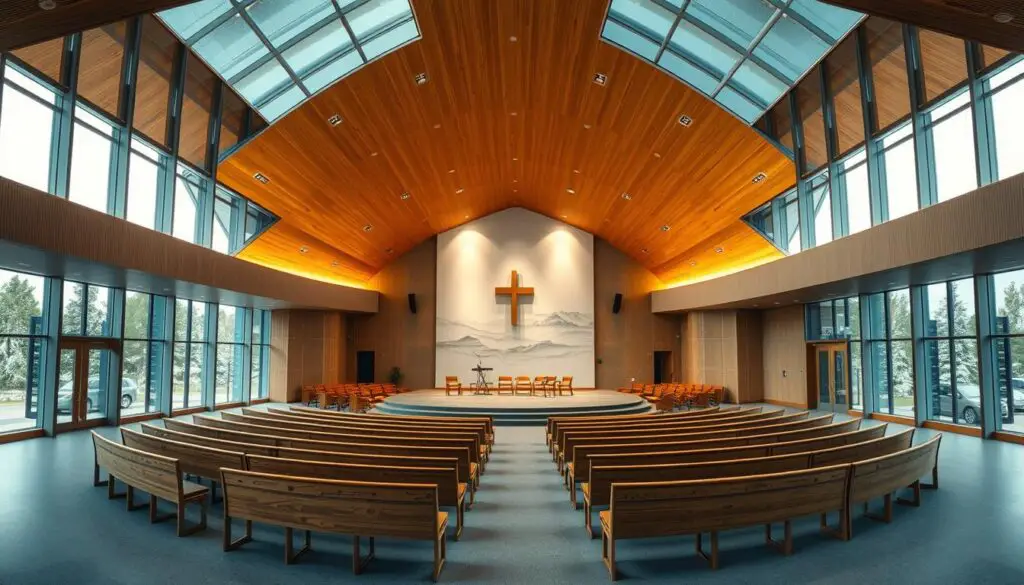 modern worship center design