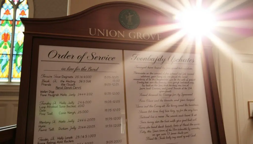 service schedule updates