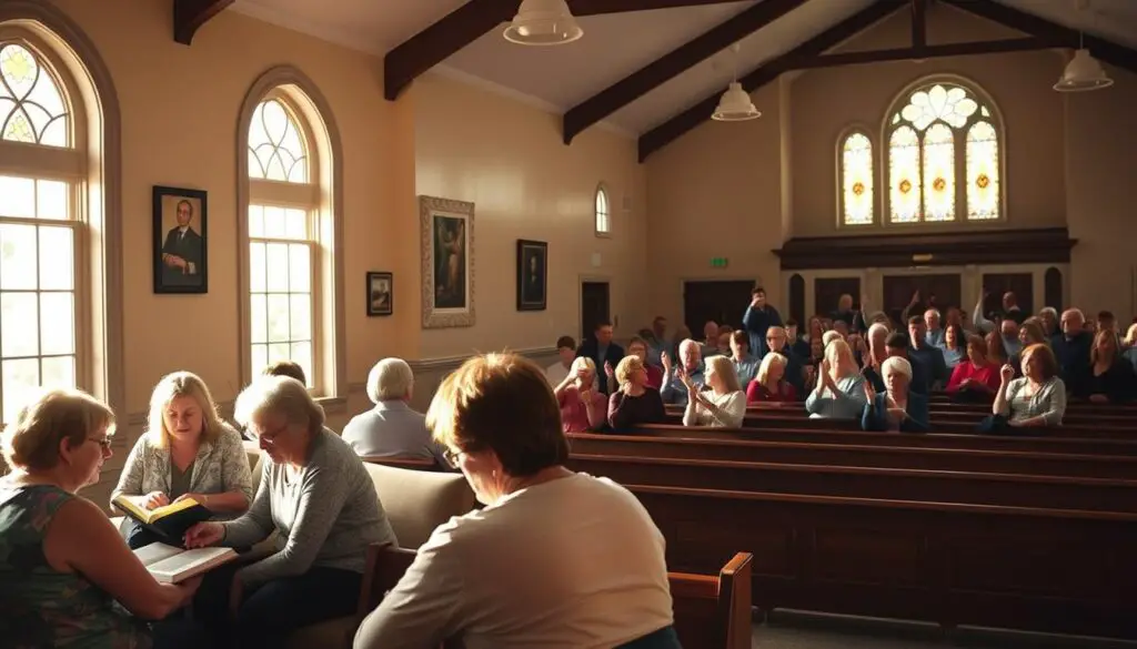 sunday worship and bible study