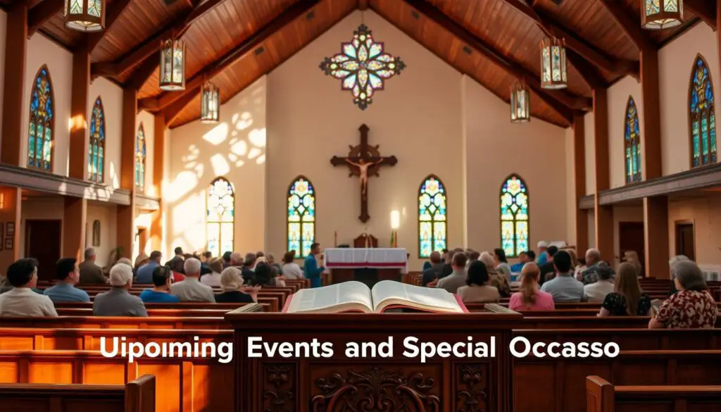 upcoming church events