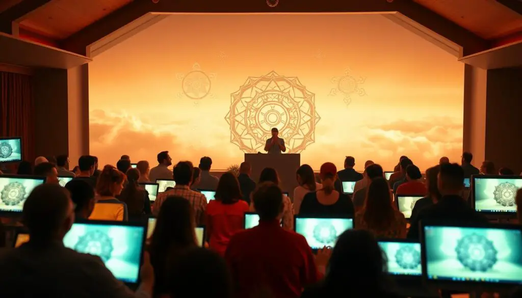 virtual worship community