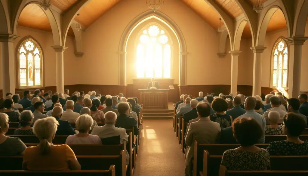 weekly worship services