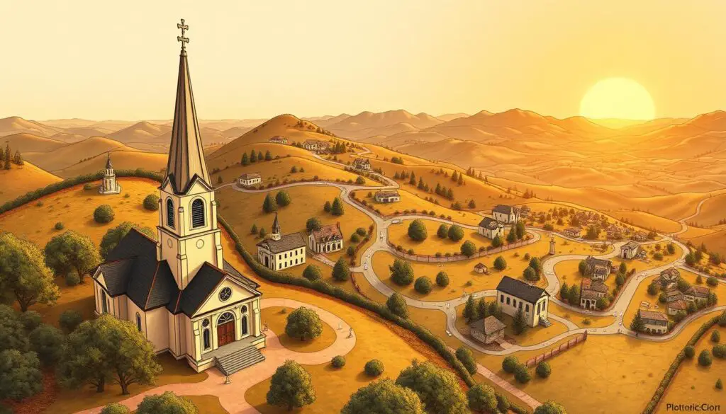 worship locations directory map