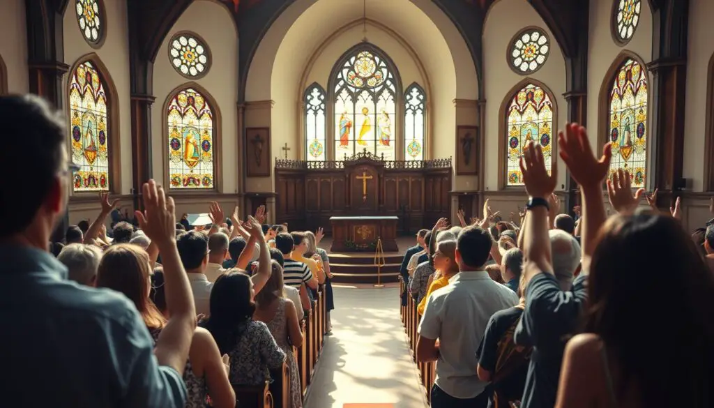 worship service community gathering