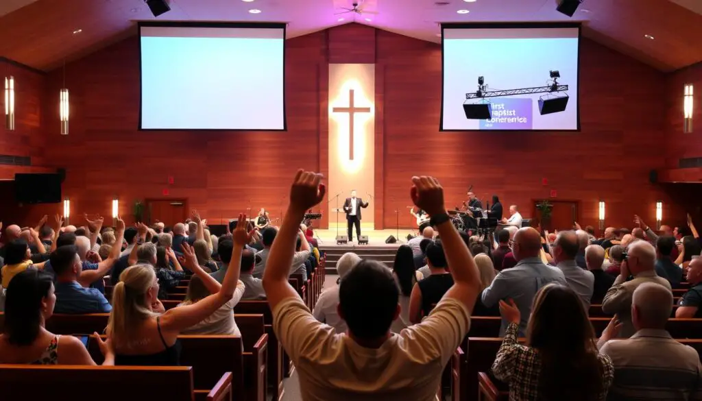 worship services and online streaming