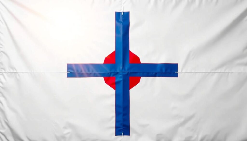 Christian flag colors symbolism