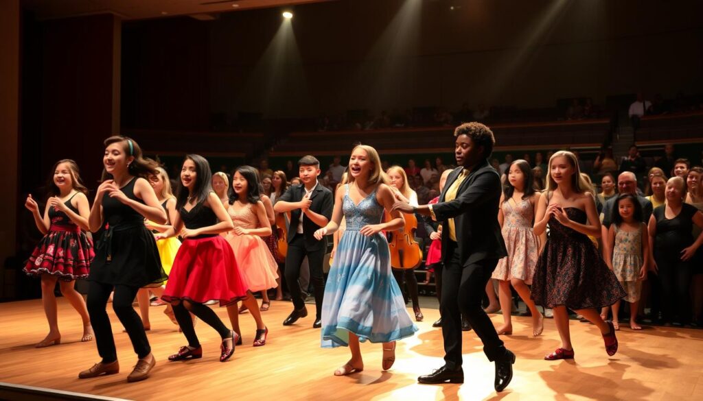 FBC Fine Arts Academy students performing