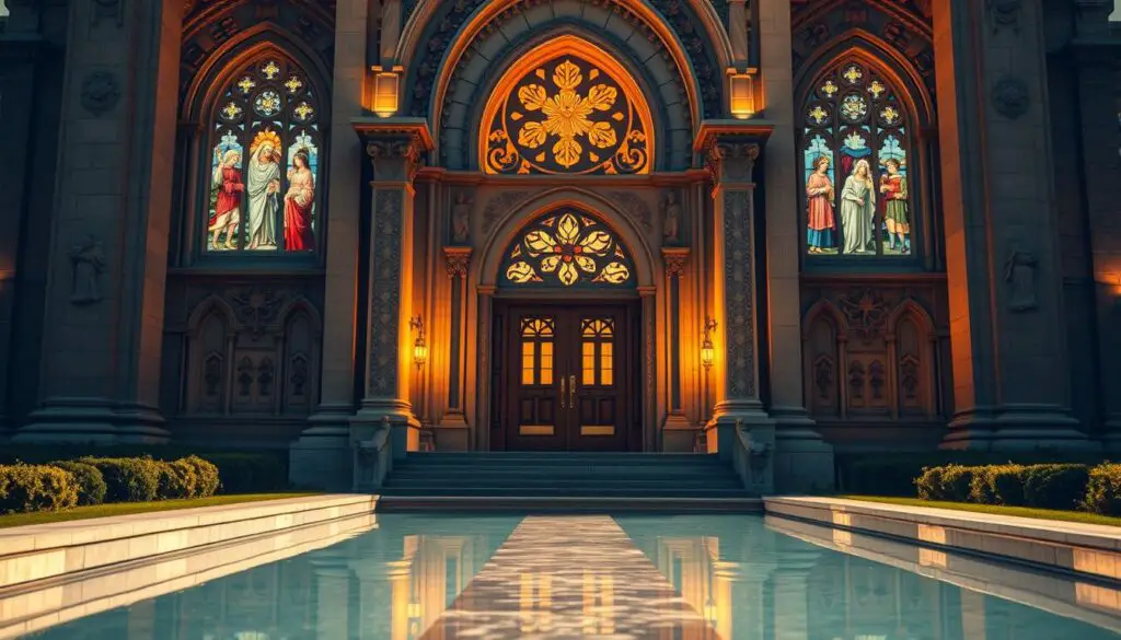 architectural symbolism baptism