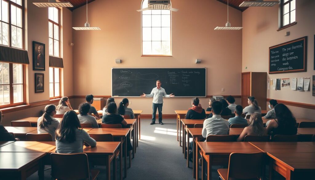 biblical education classroom