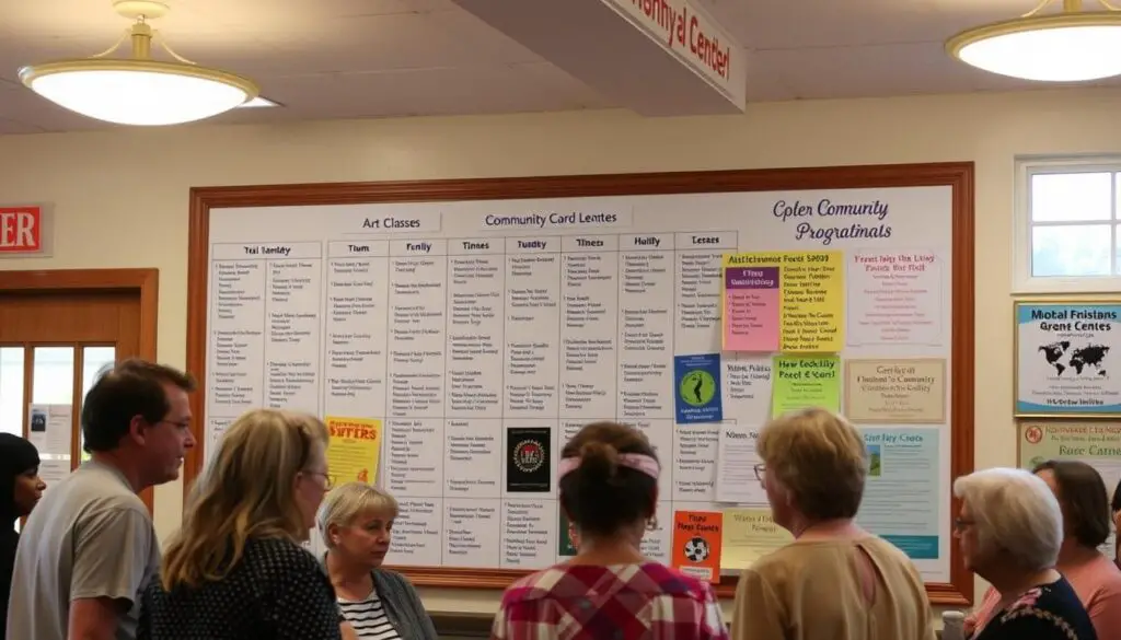community programs schedule