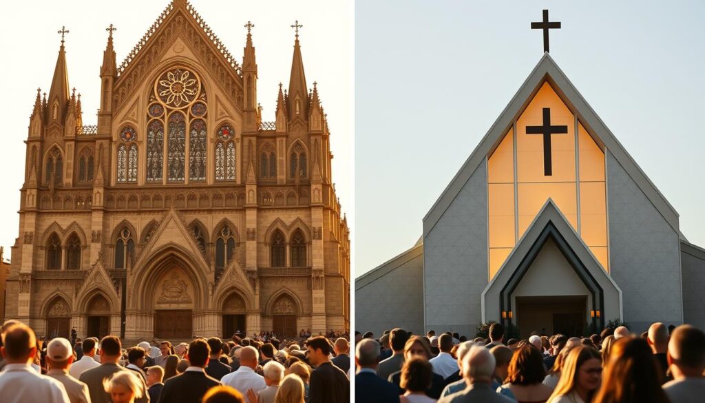 denominational vs non-denominational comparison