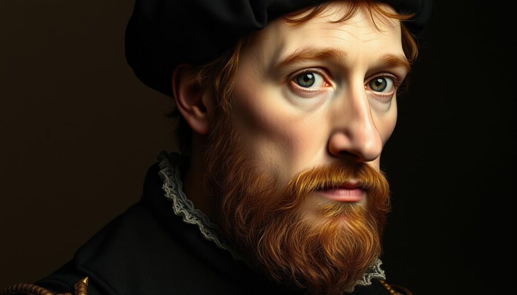 hans holbein portrait techniques