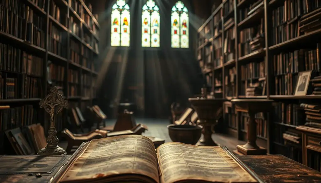 historical artifacts church archives