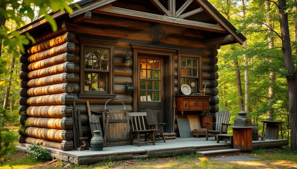 historical artifacts log cabin legacy