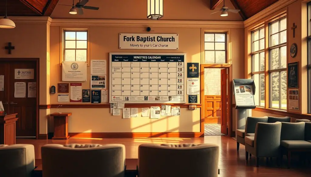 ministries and events calendar