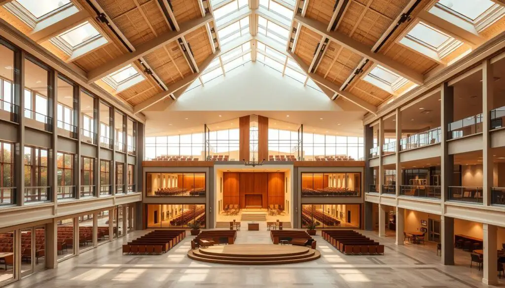modular worship facility expansion