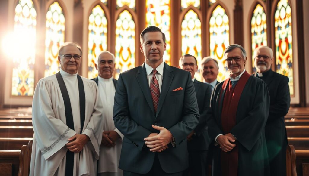 pastor and church leaders