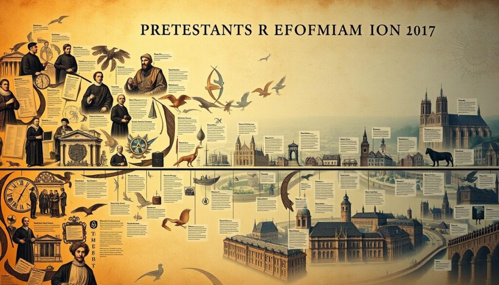 reformation timeline key events