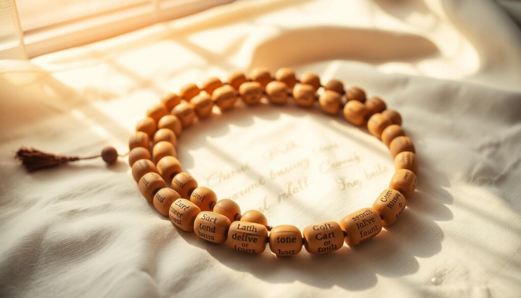 scripture meditation beads