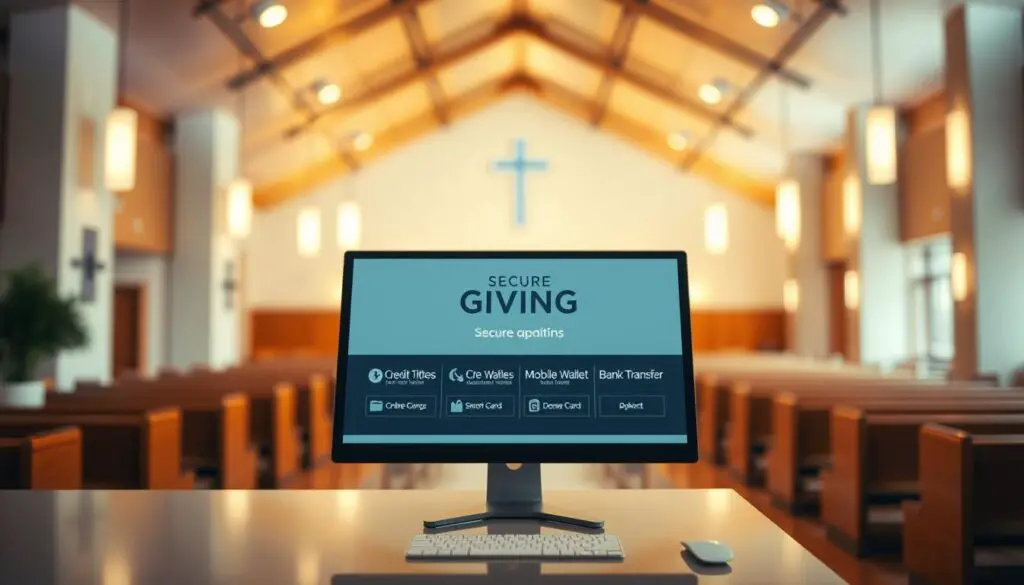secure online giving options