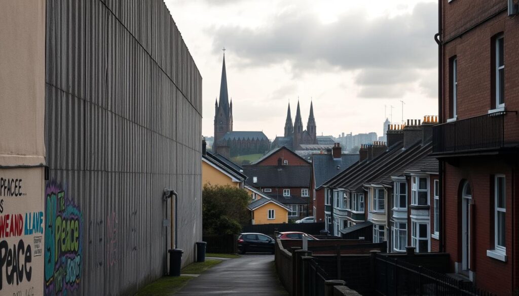 segregation peace walls northern ireland