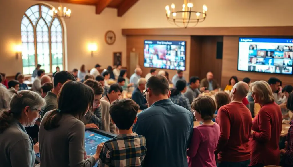 social media and family engagement groups
