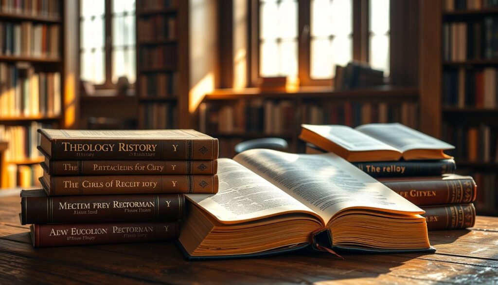 theology and history books