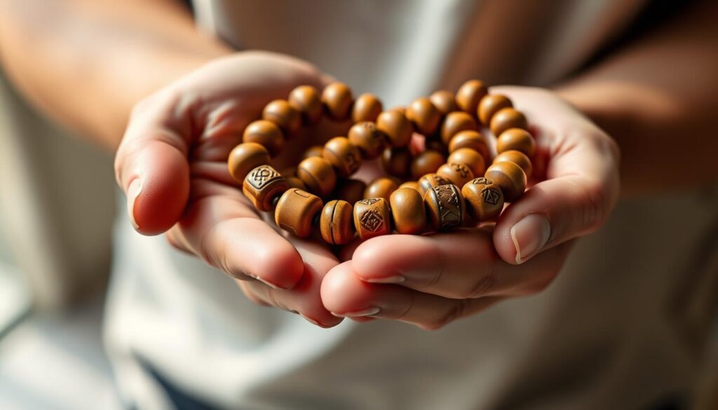 using prayer beads for meditation