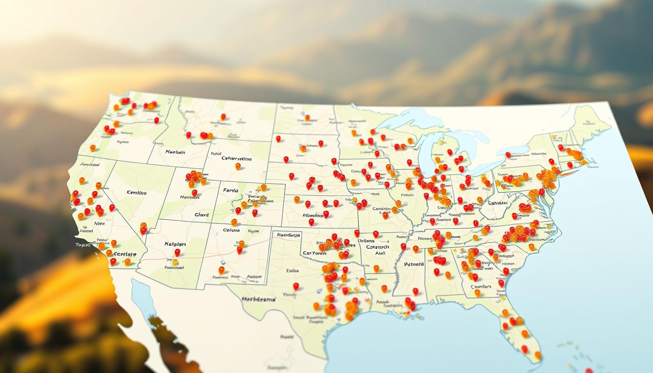 The Lutheranism Map A Visual Guide - A Highly Detailed Interactive Congregation Map Of The Evangelical Lutheran Church In America