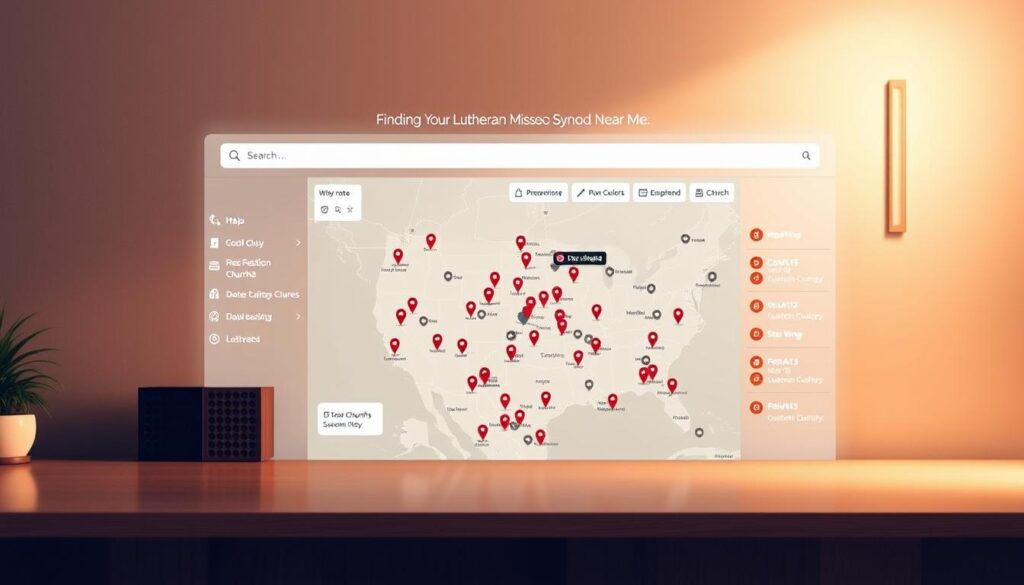 LCMS church locator tool