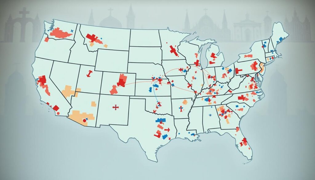 U.S. catholic demographics migration patterns