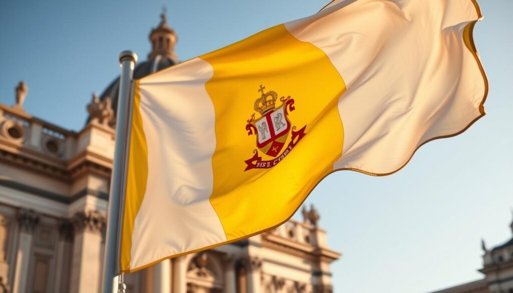Vatican City flag historical origins