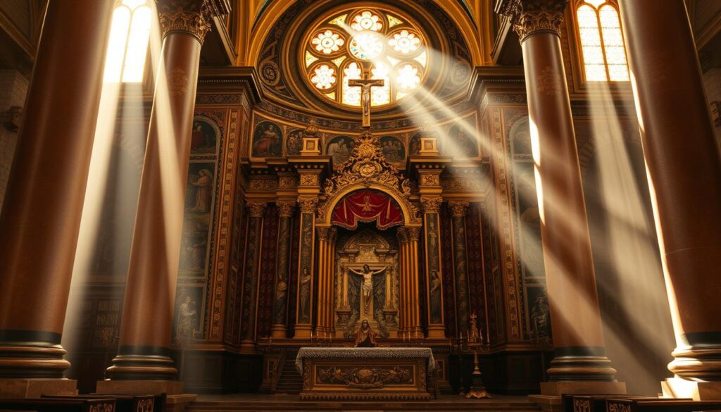 basilica of agony altar