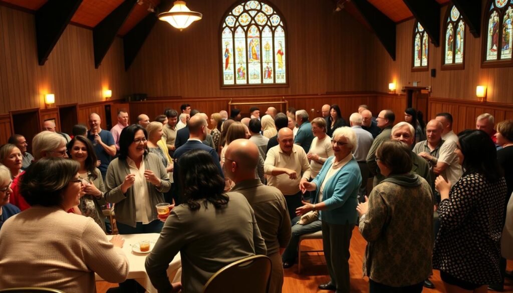 community gathering teamwork