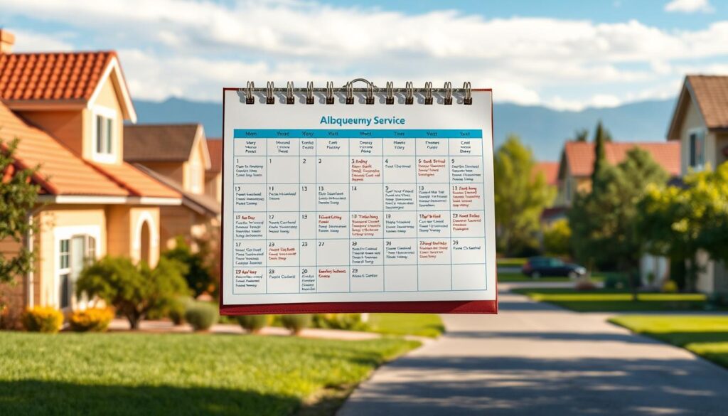 community service calendar