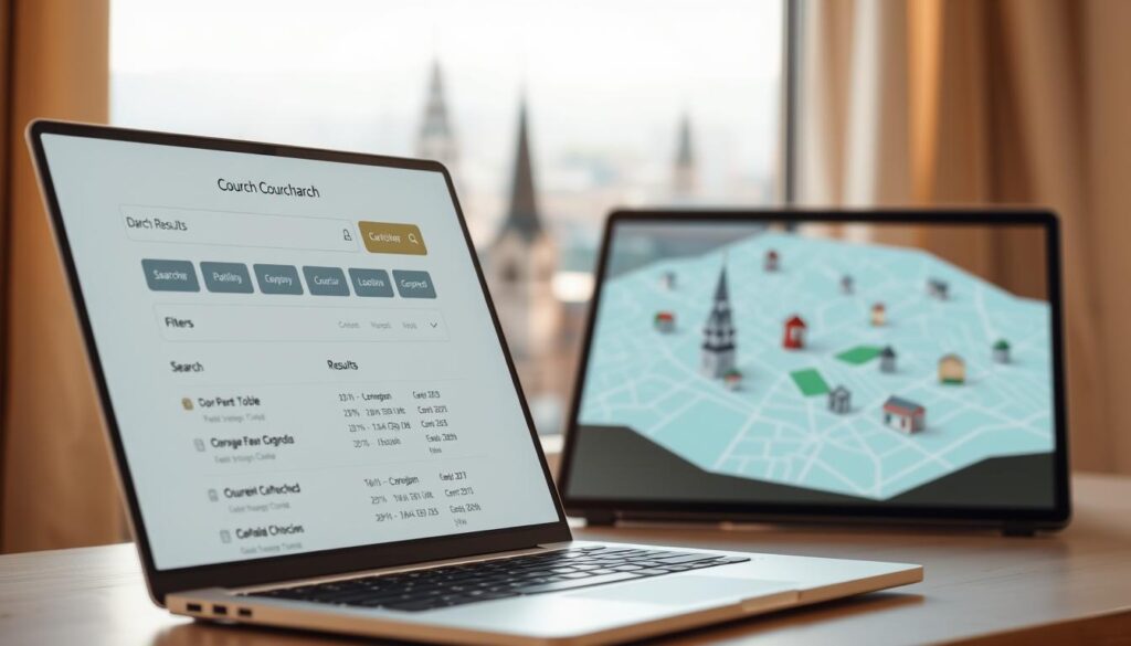 digital church search tools