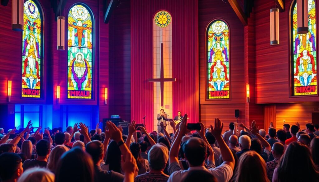 interactive worship services