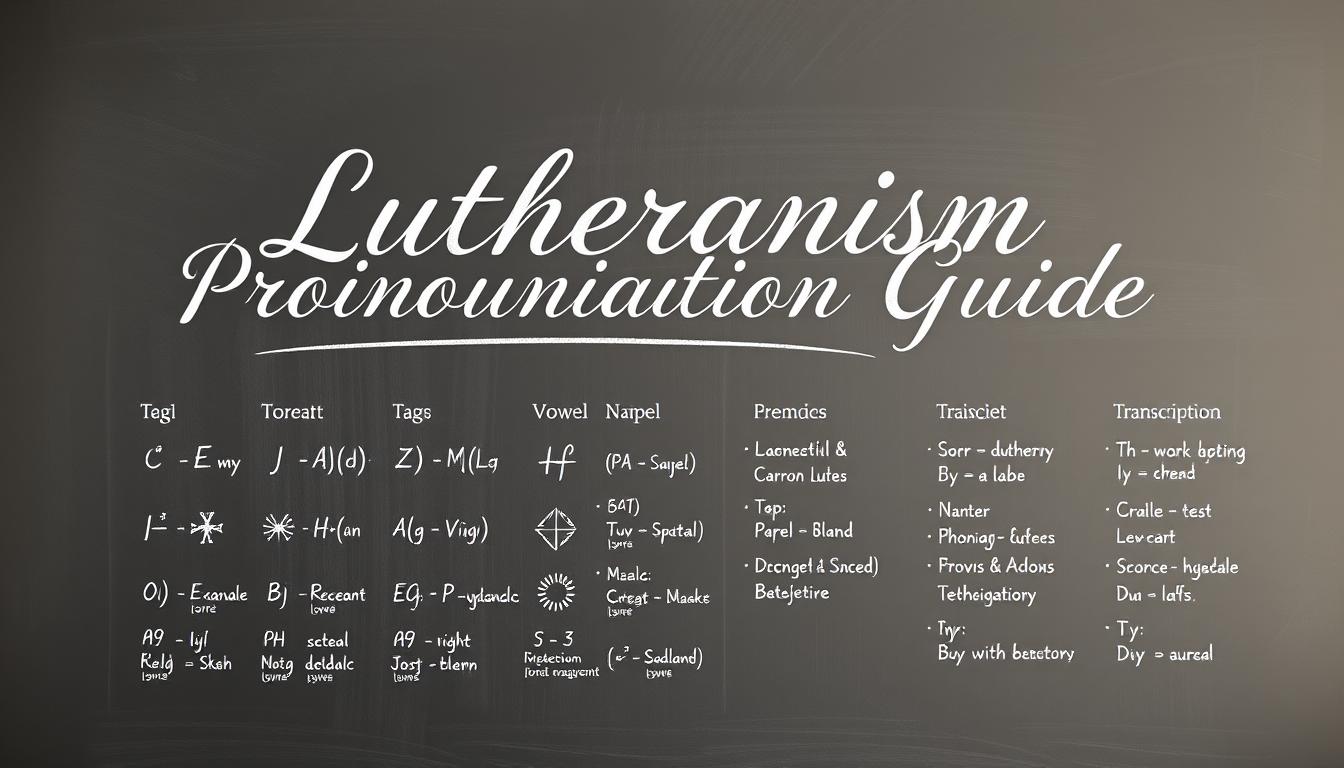 Lutheranism Pronunciation: A Helpful Guide