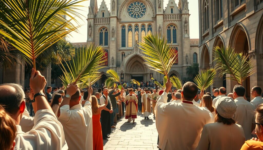 palm sunday celebration