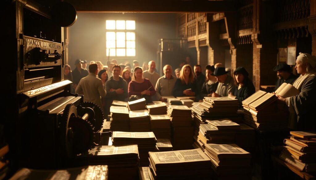 printing press reformation impact