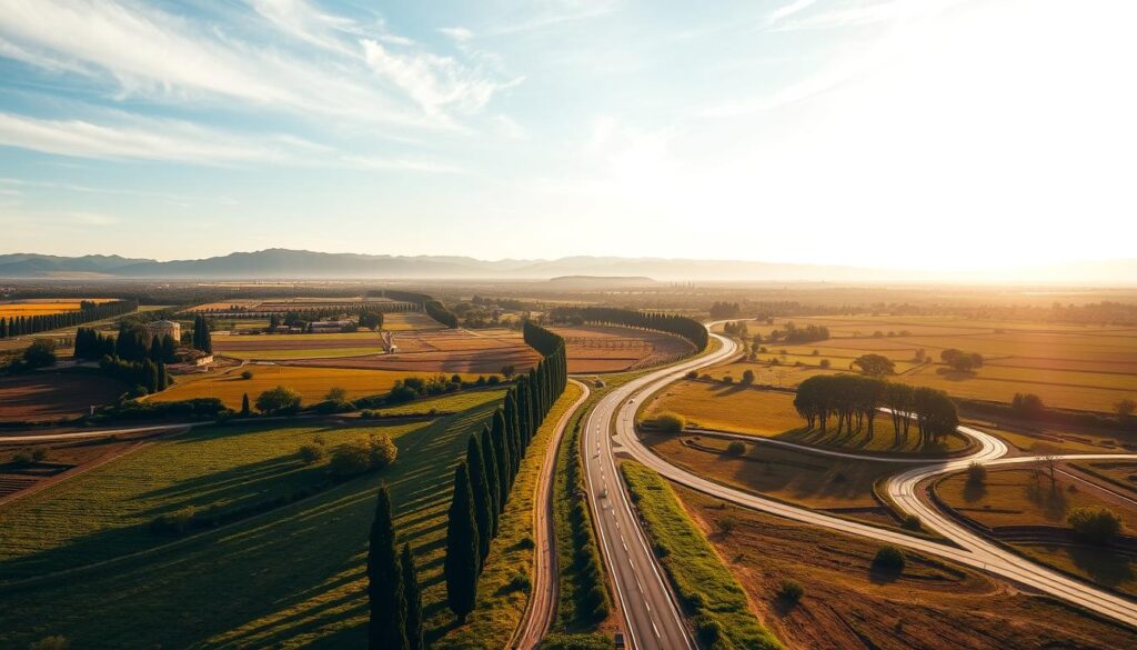 roman empire roads network