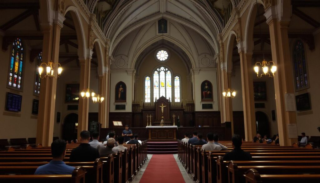 service schedules in Mumbai churches