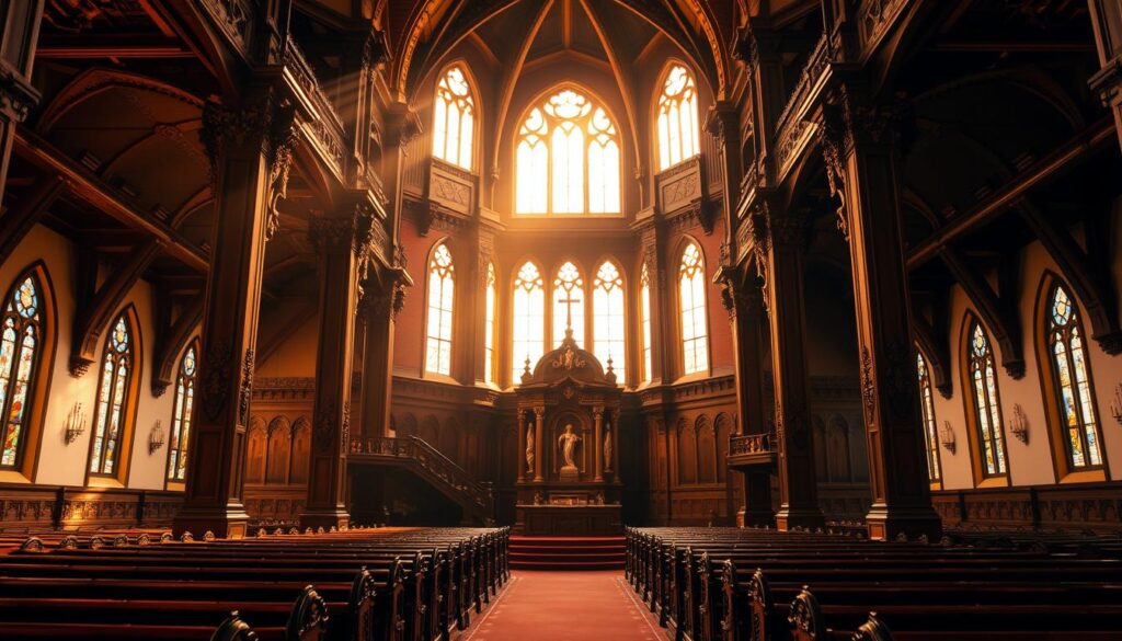 st. james united church interior